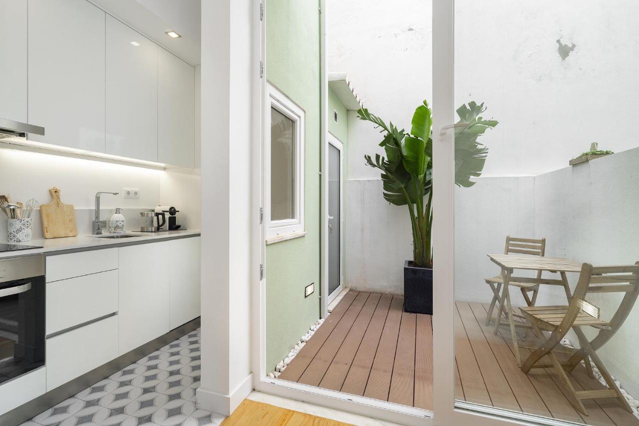 Whome Chic 1-Bed W/ Patio Perfect To Explore Lissabon Exterior foto